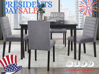 🇺🇸 5 PC DINING TABLE🇺🇸
