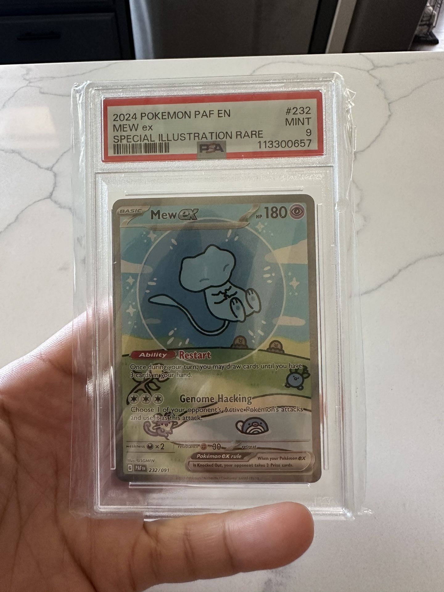 Pokemon Mew Ex Psa 9