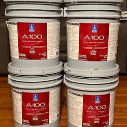 Exterior Paint Satin. Color 7051. Total 6 Buckets/30 Sf