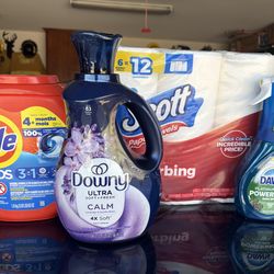 Tide pods & downy bundle
