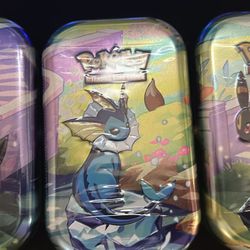 Pokemon Prismatic Evolutions Mini Tins