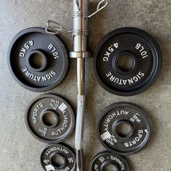 Olympic Curl Bar Weights