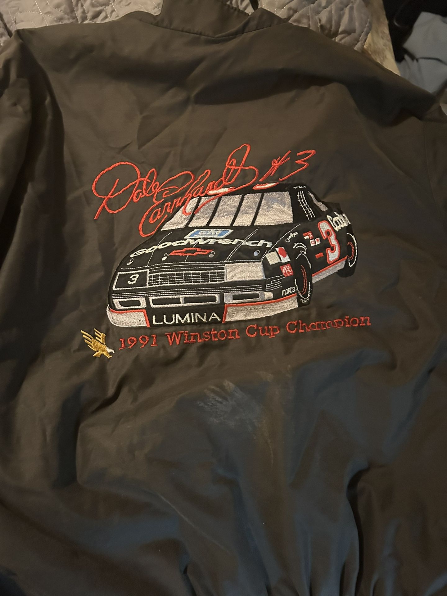 Dale Earnhardt 1991 Winston Cup Champion Jacket XXL