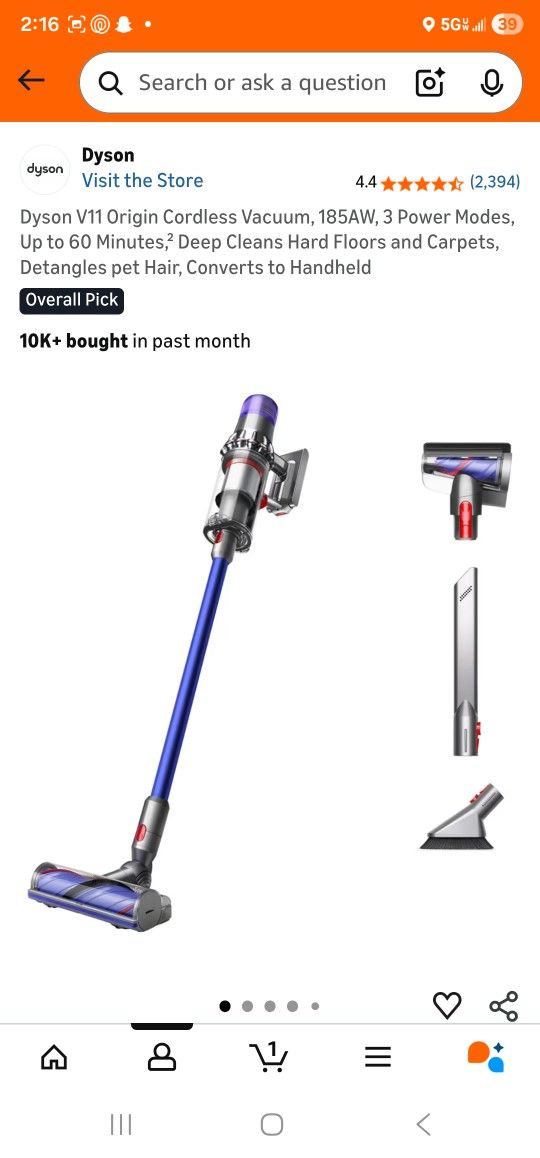 DYSON V11 NEW