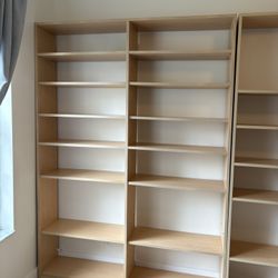 Wood Book Shelves 