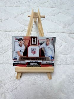 Panini Prizm FIFA World Cup 2026 Connections Ricardo Pepi & Sergiño Dest Card
