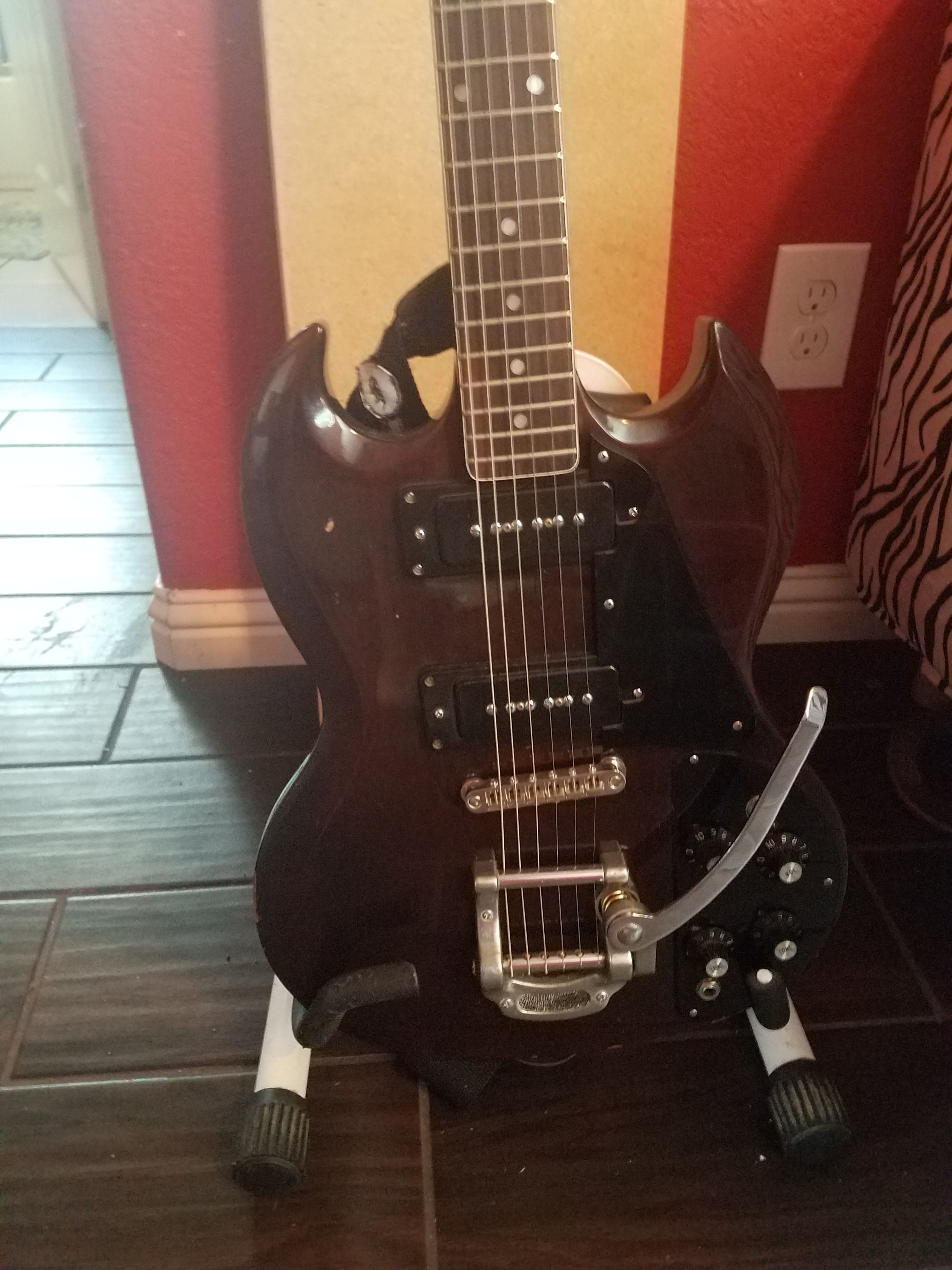 vintage ibanez sg #2377 mij guitar