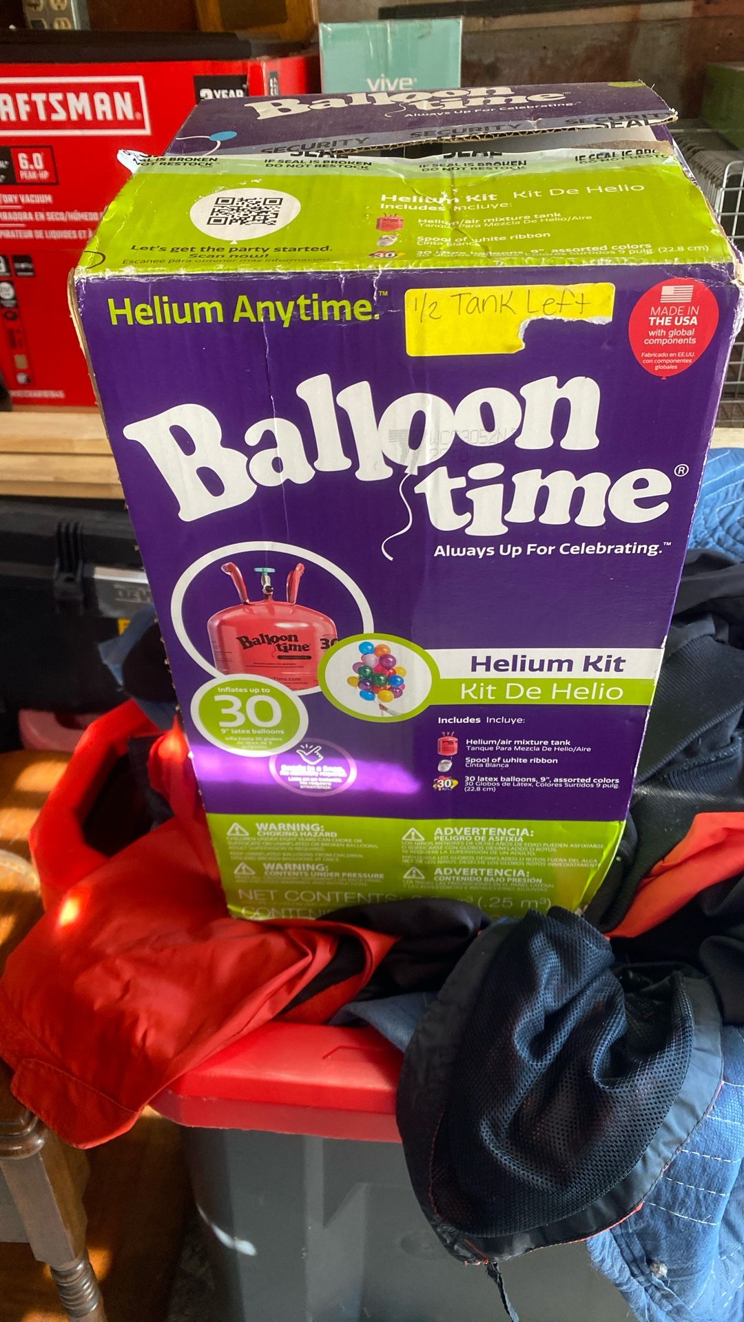 Ballon Time Helium Kit