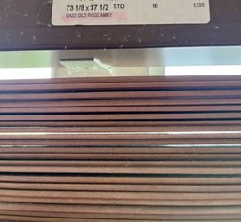 Wood blinds 