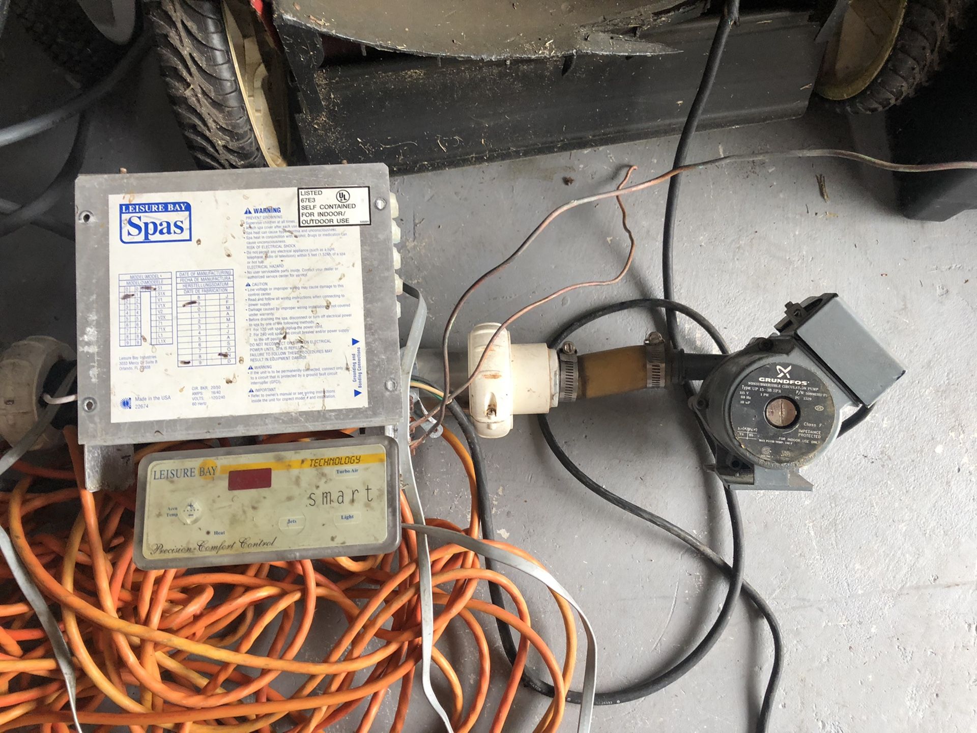 Leisure Bay spa control panel with motor for Sale in Tamarac, FL OfferUp