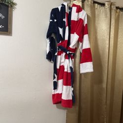 American Flag Robe New