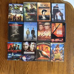 3 Blu-rays, 9 DVDs