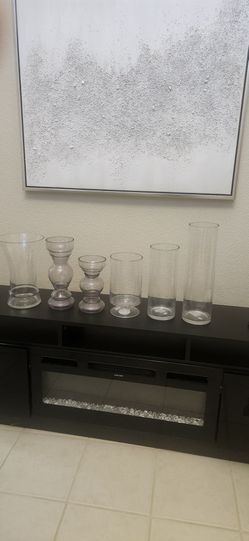 Assorted Glass Vases