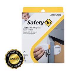 Adhesive Magnetic Lock System (5-Piece)