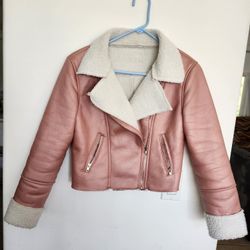 Women Outerwear Winter Coats Jackets Lapel Suede Leather Jacket Faux Lamb Wool
Size S, M