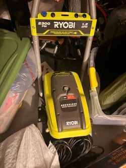 Ryobi water pressure