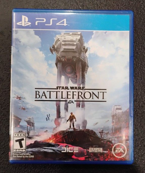 Star Wars PS4 Game Bundle - Battlefront I & II - Complete with Cases - Great Condition