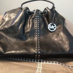 Michael Kors Studded Black Bag