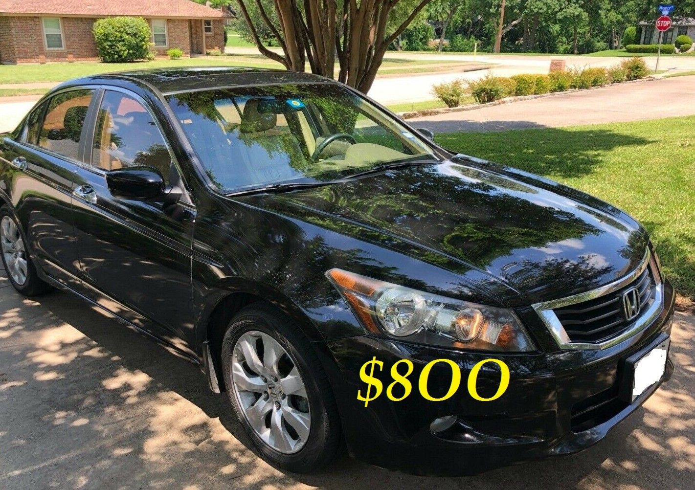 ✅✅👉💲8OO URGENT I sell my family car 🔥🔥2OO9 Honda Accord Sedan V6 EX-L power start Runs and drives very smooth.🟢🟢