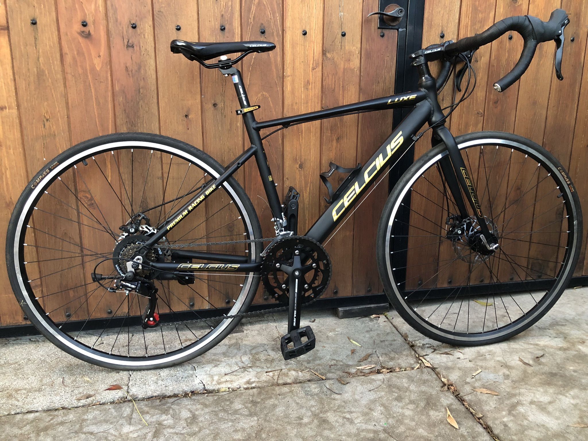 2023 Celsius Luxe Road Bike With Shimano Components And Disk Brakes . Aluminum Frame . Like new condition Size is like a S/M. $280 set price