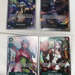 One Piece TCG cards