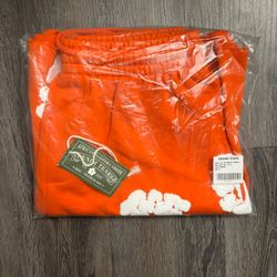 Denim Tear Shorts Orange