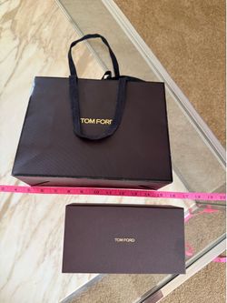 Tom Ford• Authentic Shopping Bag & Gift Box