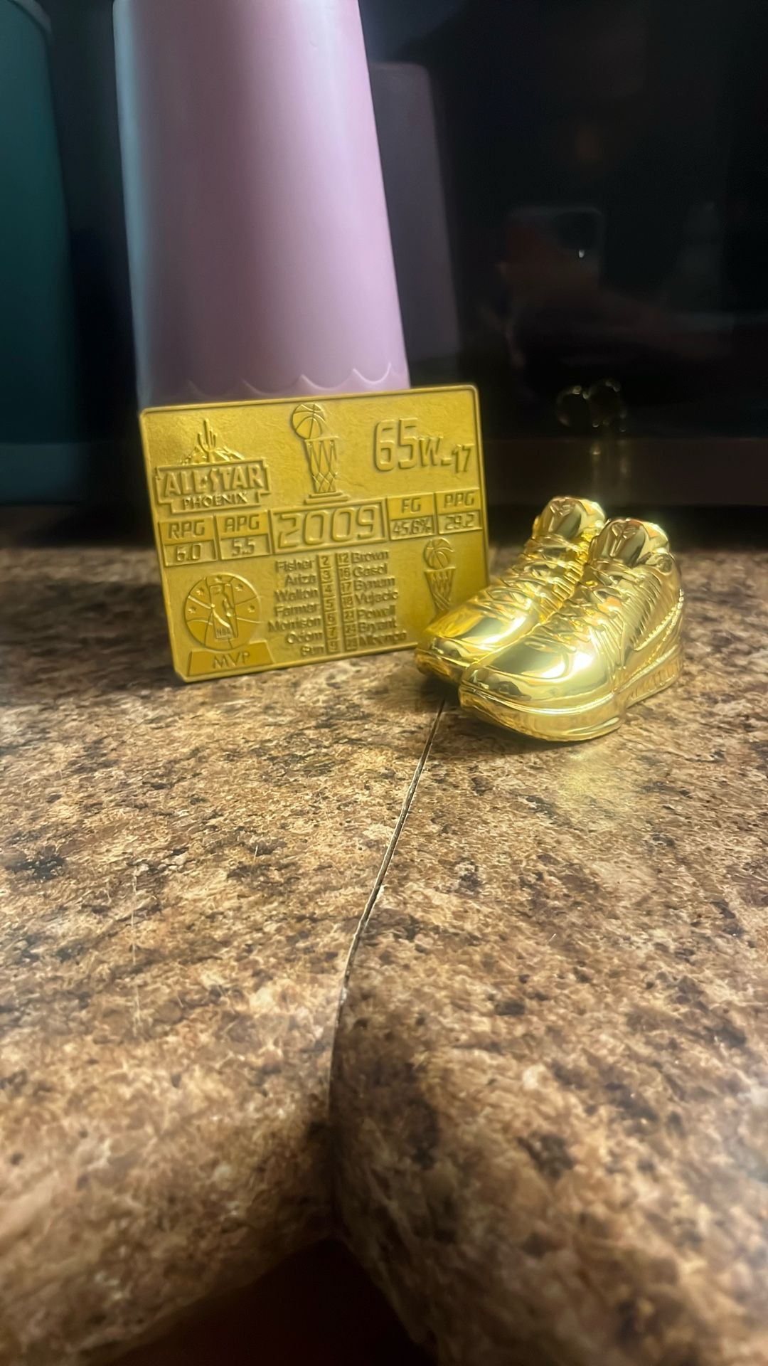 Kobe Golden Shoes/ Board