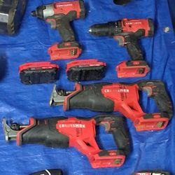 Craftsman 20v Power Tools Combo Set