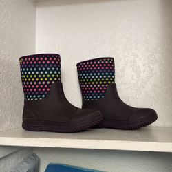 Big Kids Size 4 Rain Boots