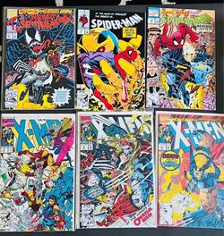 Marvel Comics. X-Men. Ghost Rider. Spiderman
