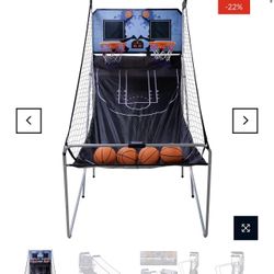 Electric Double Shootout Basketball Arcade Game Set 2 Player 