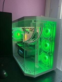 White gaming pc | ryzen 7 7800x3d | 5070ti 16gb | 32gb ram | 2tb ssd | 850watt psu