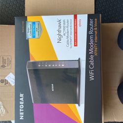 Netgear Nighthawk AC1900 Cable Modem Router Internet+Voice