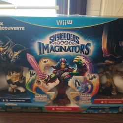 Skylanders Imaginators Starter pack for Nintendo Wiiu.. new