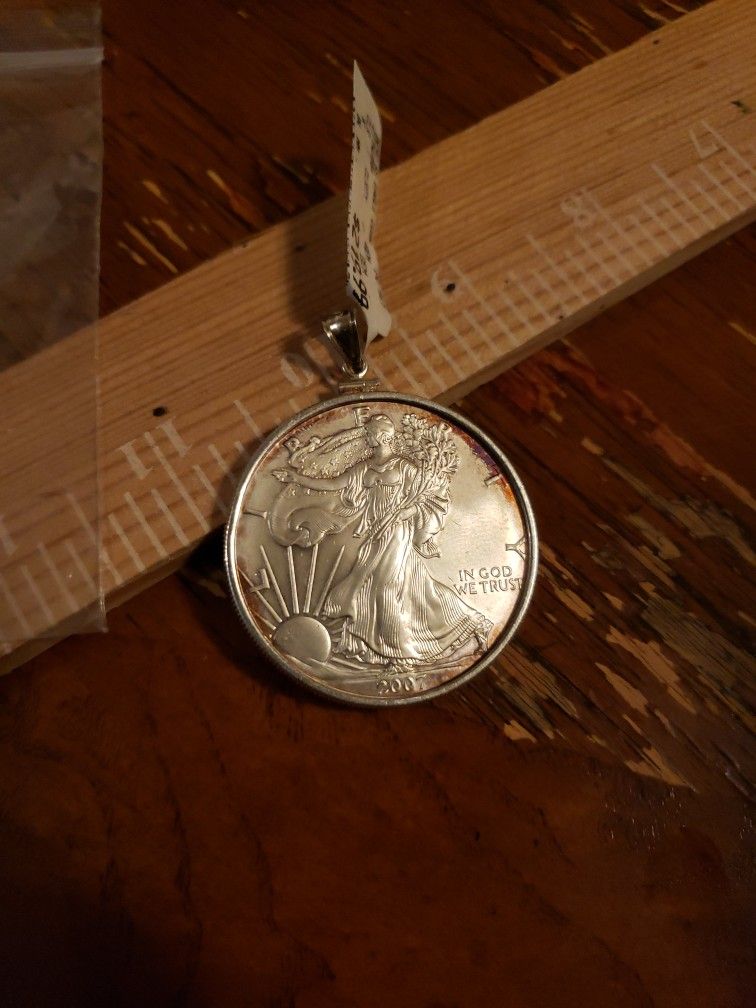 Sterling Silver 1oz Pendant