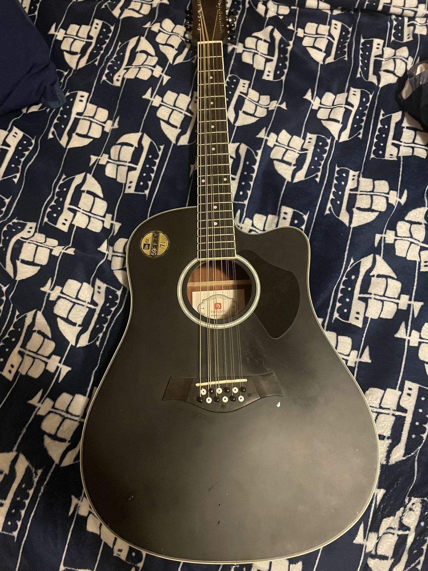 vangoa 12 string (black)