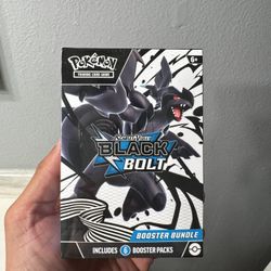 🔥 Black Bolt Booster Bundle - Factory Sealed  🔥