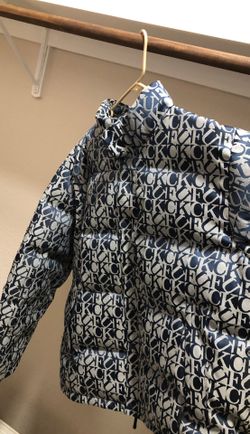 Supreme Fuck Jacquard Puffy Coat