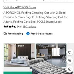 XL Sleeping Cot *Brand New* $60