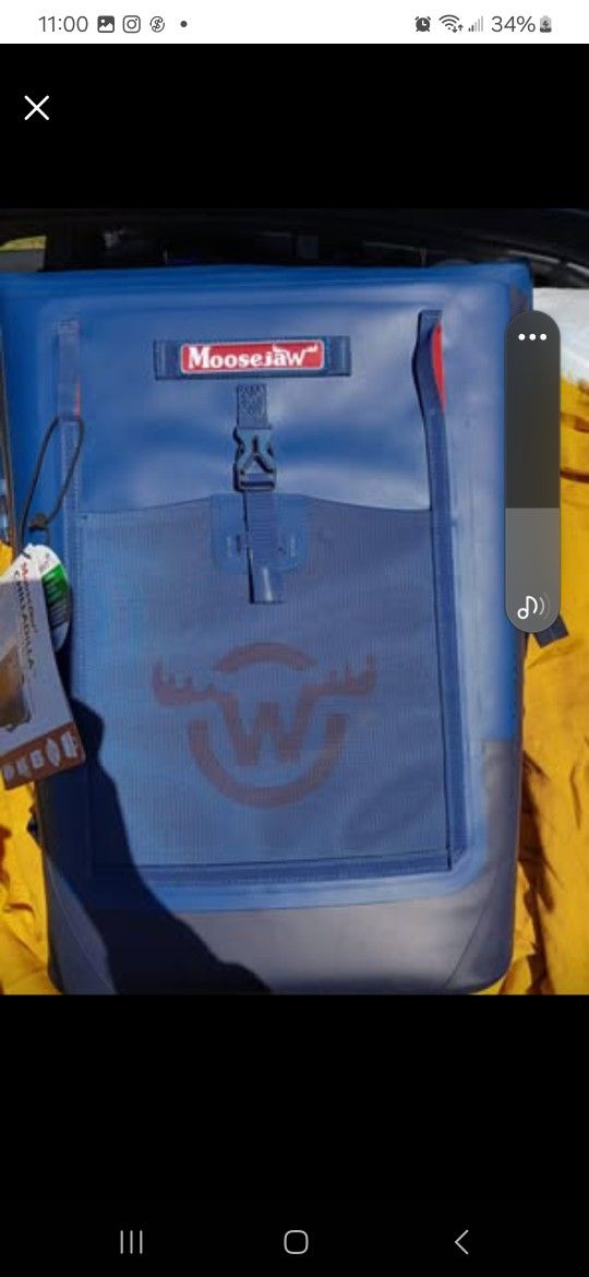 Moosejaw Back Pack Cooler.anew .49$ 