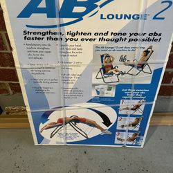 ab lounge 2 abdominal exerciser