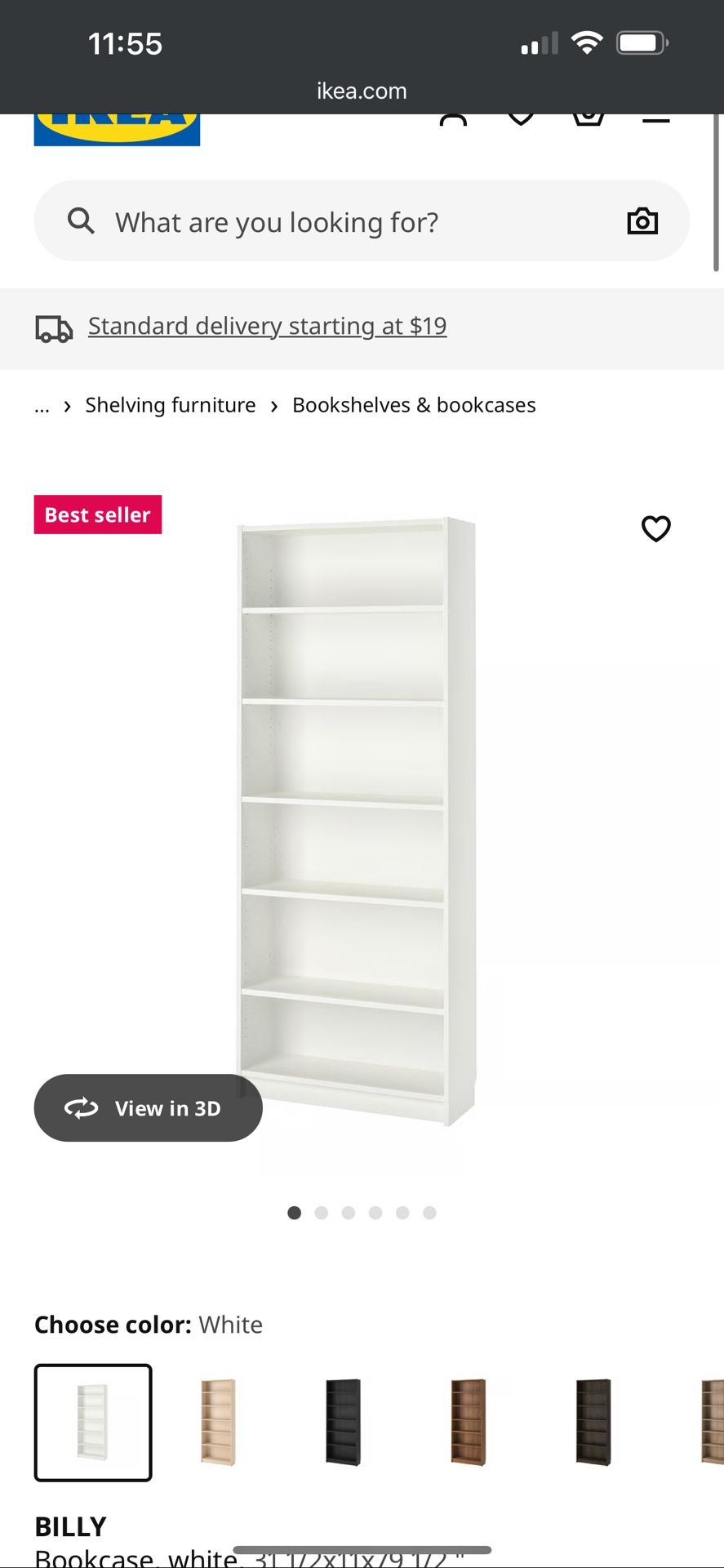 IKEA Billy Bookcase