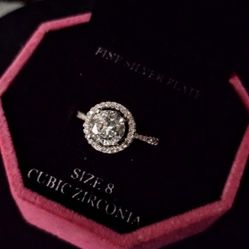 New Silver Plated Ring$25