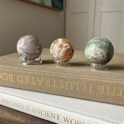 Small Crystal Spheres ( see description ) firm on price