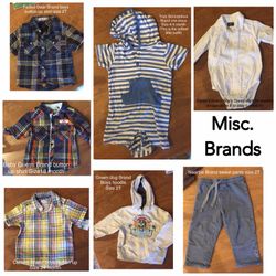 Boys clothing lot 18 month - 2T
