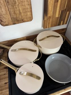 Caraway Cream and Gold 12 piece set