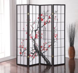 Plum blossom Room Divider - NEW