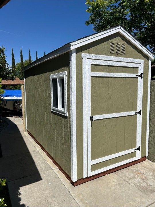 Shed 6x12x8ft h