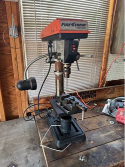 Drill press and vice